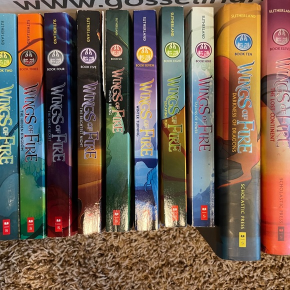 wings of fire Other - Wings Of Fire - Tui S. Sutherland - Book Set Books 1-12